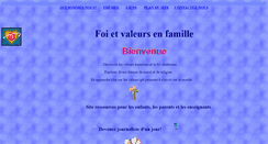 Desktop Screenshot of foienfamille.org