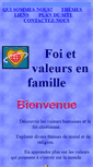 Mobile Screenshot of foienfamille.org